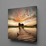 Technopa İskele 100x100 cm Kanvas Tablo
