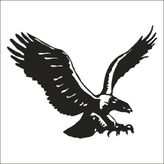 Technopa Kartal 200 cm Folyo Duvar Stickerı