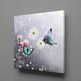 Technopa Kelebek 50x50 cm Kanvas Tablo