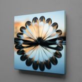 Technopa Kıvrımlar 80x80 cm Kanvas Tablo