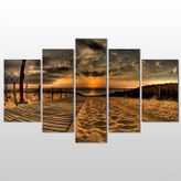 Technopa Kumsal Yolu 190x110 cm Kanvas Tablo