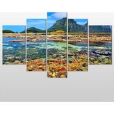 Technopa Mercanlar 225x130 cm Kanvas Tablo