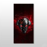 Technopa Metal Kafa 60x90 cm Kanvas Tablo