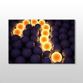 Technopa Neon Top 120x80 cm Kanvas Tablo
