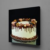 Technopa Yaş Pasta 80x80 cm Kare Kanvas Tablo