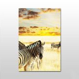 Technopa Zebra 120x60 cm Kanvas Tablo
