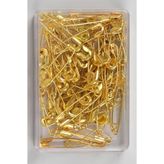 TechnoStation Mini Çatal Iğne 50 Adet 2 Cm Çengelli Gold Renk Iğne