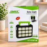 Techroid 200W USB Şarjlı Solar Projektör - Çok Renkli