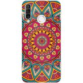 Techtree Huawei P30 Lite Uyumlu Mandala Baskılı Silikon Kılıf