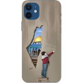 Techtree iPhone 12-12 PRO Uyumlu Mescid-i Aksa Duvar Baskılı Silikon Kılıf