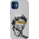 Techtree iPhone 12-12 PRO Uyumlu Modern Hellenistik Davut Baskılı Silikon Kılıf