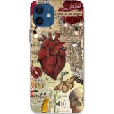 Techtree iPhone 12-12 PRO Uyumlu Vampire Diaries Vintage Baskılı Silikon Kılıf
