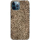 Techtree iPhone 12 PRO MAX Uyumlu Leopar Tasarımlı Baskılı Silikon Kılıf