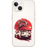 Techtree iPhone 13-14 Uyumlu GTR Ejderha Tasarımlı Baskılı Silikon Kılıf