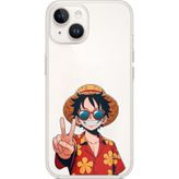 Techtree iPhone 13-14 Uyumlu Monkey D. Luffy Tasarımlı Baskılı Silikon Kılıf