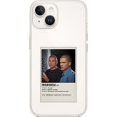 Techtree iPhone 13-14 Uyumlu Prison Break Tasarımlı Baskılı Silikon Kılıf