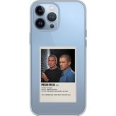 Techtree iPhone 13 PRO MAX Uyumlu Prison Break Tasarımlı Baskılı Silikon Kılıf