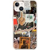 Techtree iPhone 14 PLUS Uyumlu Filistin Özgürlük Baskılı Silikon Kılıf
