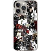 Techtree iPhone 15 PRO MAX Uyumlu Death Note Kolaj Tasarımlı Baskılı Silikon Kılıf