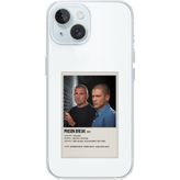 Techtree iPhone 15 Uyumlu Prison Break Tasarımlı Baskılı Silikon Kılıf