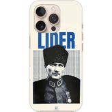 Techtree iPhone 16 PRO MAX Uyumlu Atatürk Lider Baskılı Silikon Kılıf