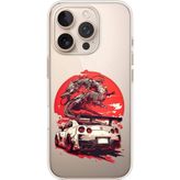 Techtree iPhone 16 PRO MAX Uyumlu GTR Ejderha Tasarımlı Baskılı Silikon Kılıf