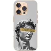 Techtree iPhone 16 PRO Uyumlu Modern Hellenistik Davut Baskılı Silikon Kılıf