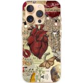 Techtree iPhone 16 PRO Uyumlu Vampire Diaries Vintage Baskılı Silikon Kılıf