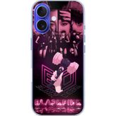 Techtree iPhone 16 Uyumlu Blackpink Poster Baskılı Silikon Kılıf