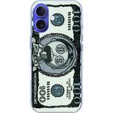 Techtree iPhone 16 Uyumlu Morty Dolar Baskılı Silikon Kılıf
