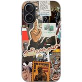Techtree iPhone 17 Uyumlu Filistin Özgürlük Baskılı Silikon Kılıf