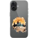 Techtree iPhone 17 Uyumlu Mescid-i Aksa Tasarımlı Baskılı Silikon Kılıf