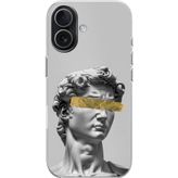 Techtree iPhone 17 Uyumlu Modern Hellenistik Davut Baskılı Silikon Kılıf