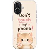 Techtree iPhone 17 Uyumlu Tlefonuma Dokunma Baskılı Silikon Kılıf
