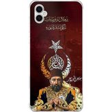 Techtree Samsung Galaxy A04 Uyumlu Abdülhamid Han Baskılı Silikon Kılıf