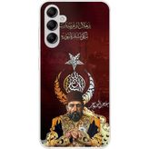 Techtree Samsung Galaxy A14 Uyumlu Abdülhamid Han Baskılı Silikon Kılıf