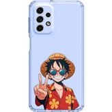 Techtree Samsung Galaxy A33 Uyumlu Monkey D. Luffy Tasarımlı Baskılı Silikon Kılıf