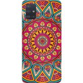 Techtree Samsung Galaxy A51 Uyumlu Mandala Baskılı Silikon Kılıf