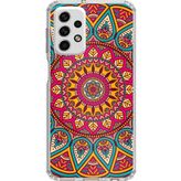 Techtree Samsung Galaxy A73 Uyumlu Mandala Baskılı Silikon Kılıf