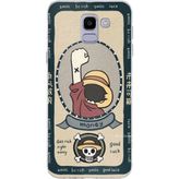 Techtree Samsung Galaxy J6 Uyumlu One Piece Dolar Baskılı Silikon Kılıf