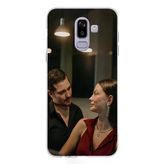 Techtree Samsung Galaxy J8-A6 Plus Uyumlu Eşref Rüya - Eşref Ve Nisan Baskılı Silikon Kılıf