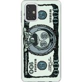 Techtree Samsung Galaxy M31s Uyumlu Morty Dolar Baskılı Silikon Kılıf