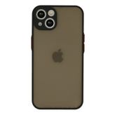 Techtrove İphone 15 Plus Kılıf Montreal Silikon Kapak Siyah