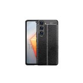 Techtrove Samsung Galaxy S23 Plus Kılıf Deri Extra Korumalı Slikon Kapak Siyah