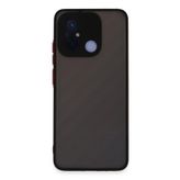 Techtrove Xiaomi Redmi 12C Kılıf Montreal Silikon Kapak Siyah