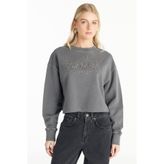 Ted Baker ANTRASİT METAL TAŞLI SWEATSHİRT