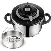Tefal Clipso+ Chef 4.5 lt 4 Pişirme Programlı Düdüklü Tencere