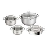 Tefal Duetto 8 Parça Çelik Tencere Seti