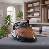 Tefal Pro Express Vision Siyah-Altın Kazanlı Ütü | Gözden Kaçan Kırışıklık Kalmaz, 9 Bar, 3000 W, 180 G/dk Buhar, Otomatik Temizlik - Siyah - Altın