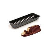Teflon Baton Oval Dilimli Kek Kalıbı 30x11 Cm